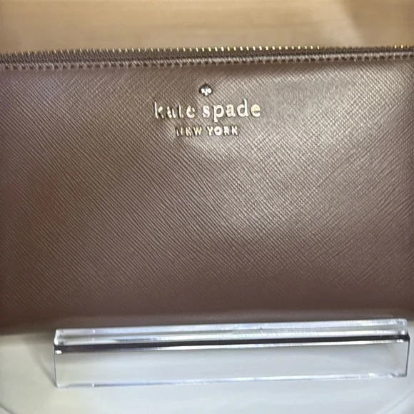 Kate Spade Large Flat Continental Wallet Staci - Dusk Cityscape NWT - Picture 5 of 13